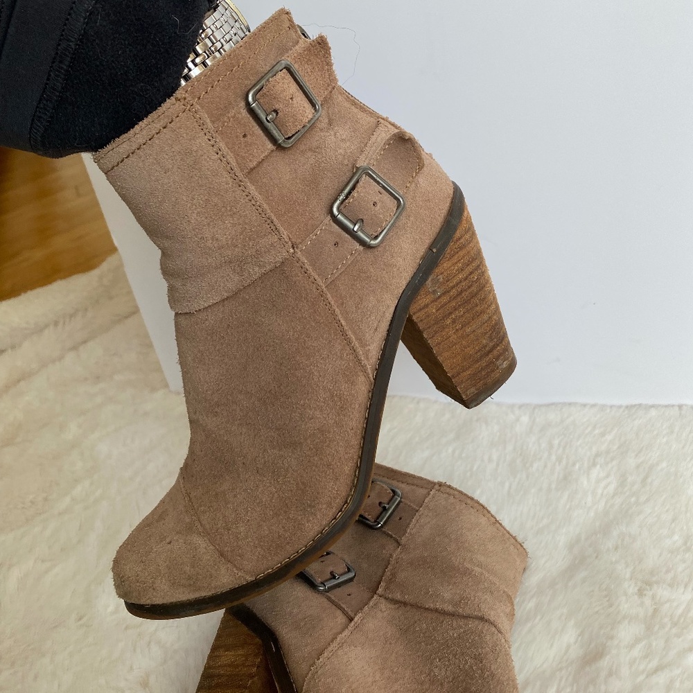 Buckled Boot Suede (purchased in Spain)